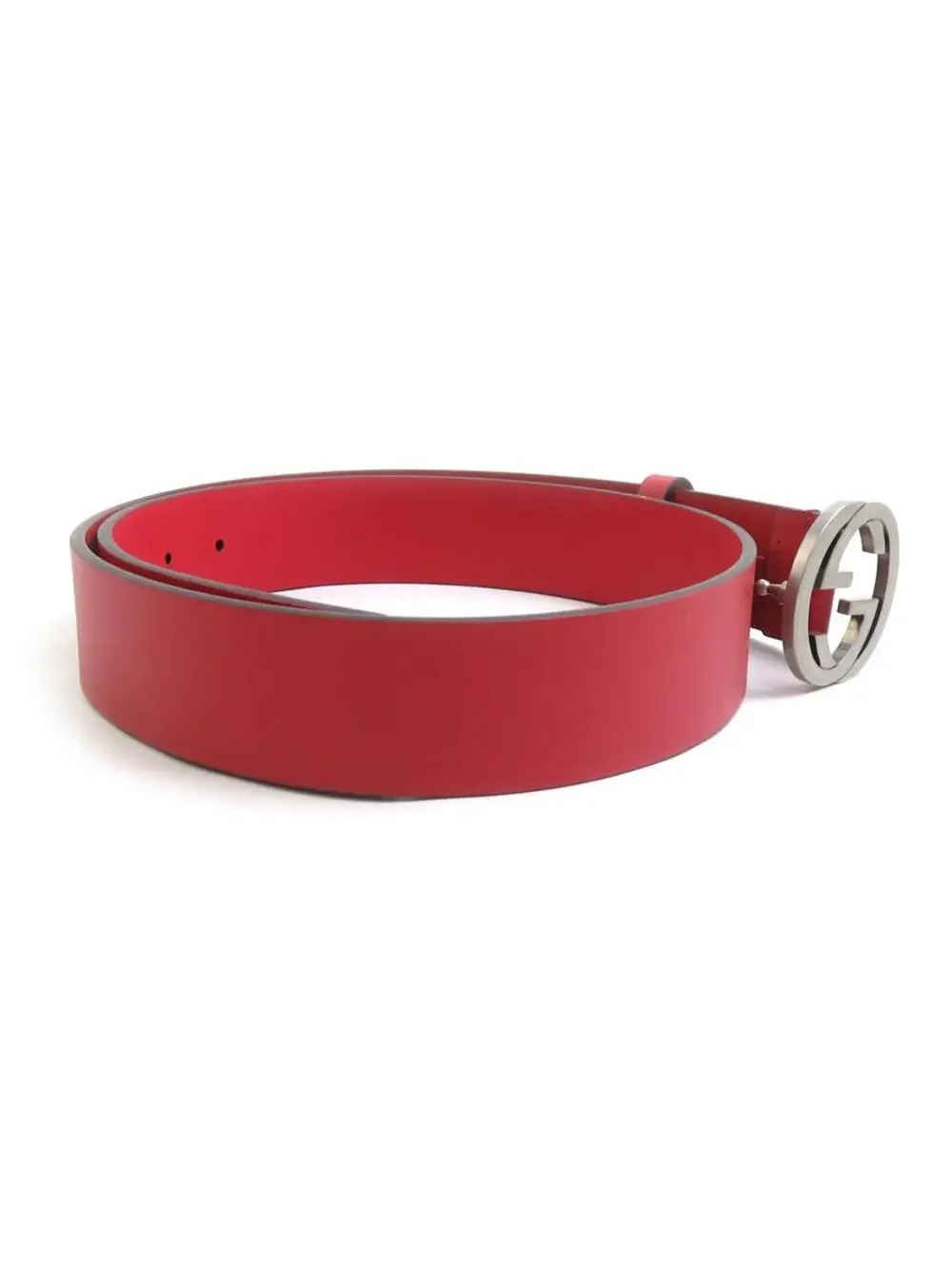 Auth Gucci Interlocking G Belt #324230G28B